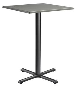 Fernie 70cm Wooden Square Bar Table In Grey