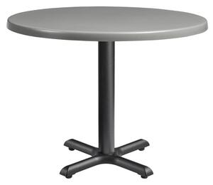 Fernie 60cm Wooden Round Bistro Table In Grey