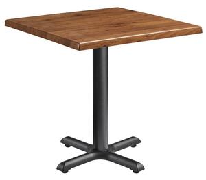 Fernie 60cm Wooden Square Bistro Table In Natural