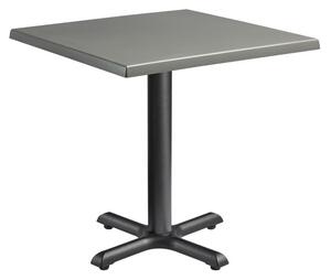 Fernie 60cm Wooden Square Bistro Table In Grey