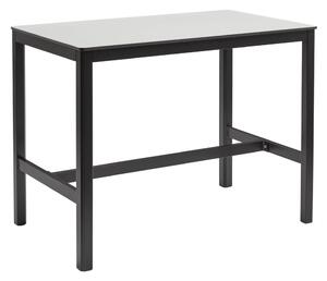 Extro 120cm Wooden Bar Table In White