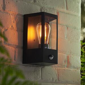 Hamel Stainless Steel Wall Light In Matt Black