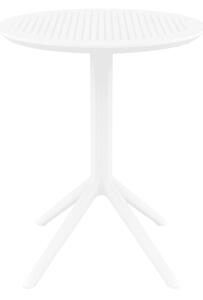 Shipley 60cm Polypropylene Outdoor Dining Table In White