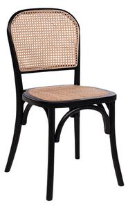 Salado Rattan Bistro Chair With Natural Seat
