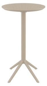 Shipley 60cm Polypropylene Bar Table In Taupe