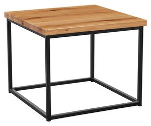 Wichita Wooden Square Coffee Table In Natural Oak