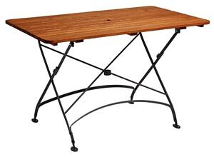 Auckland Wooden Rectangular Outdoor Dining Table In Natural