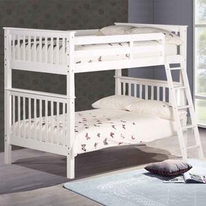 Ogden Wooden Bunk Bed In White