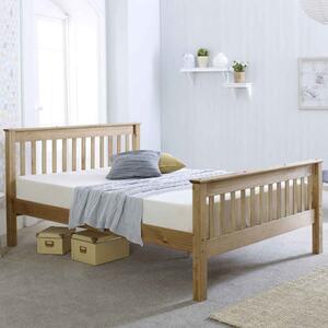 Sahuarita Wooden Small Double Bed In Pine