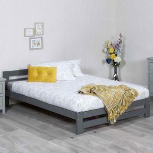 Vallejo Wooden Single Bed In Grey
