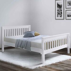 Dearborn Wooden Single Bed In White