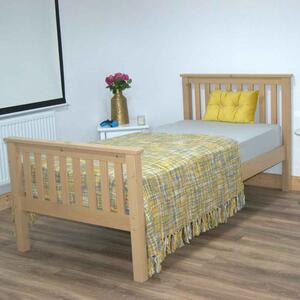 Hants Wooden Single Bed In Natural