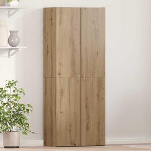 Quilcene 153cm Wooden Office Cabinet In Artisan Oak