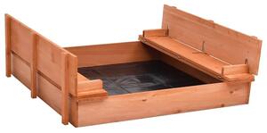 Ypsilanti Wooden Sandbox In Natural