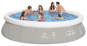 Jilong Round Inflatable Swimming Pool 450x122cm In Grey