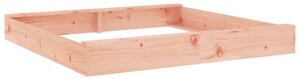 Ivins 160cm Douglas Wooden Square Kids Sandbox - Natural