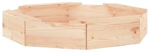 Ivins 111cm Wooden Octagon Kids Sandbox - Natural