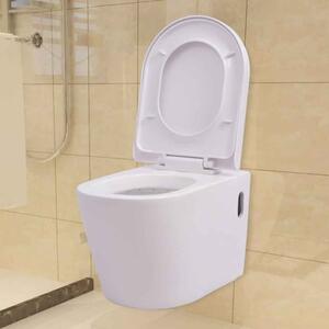 Abilene White Wall Hung Toilet - Soft Close Seat