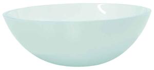Tacoma Oval Countertop Basin Without Waste 500mm Wide 0TH - Frosted Glass