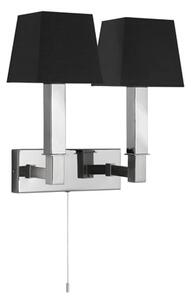 Buckingham 2 Lights Wall Light In Satin Silver