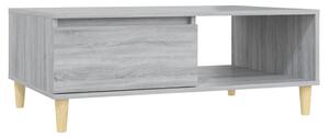 Coffee Table Grey Sonoma 90x60x35 cm Engineered Wood
