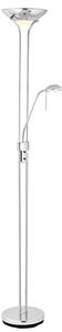 Reading Mother And Child Task Floor Lamp In Polished Chrome