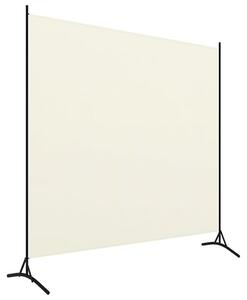Agrippa Fabric 1 Panel 175cm x 180cm Room Divider In White