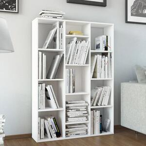 Hiti Wooden 100cm x 140cm Bookcase With 13 Shelves In White