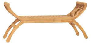 Myra Wooden Garden Seating Bench In Natural