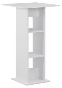 Sasha Square Wooden Bar Table In White