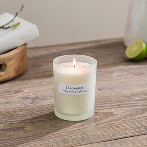 Soy Wax Blend Bergamot Candle Clear