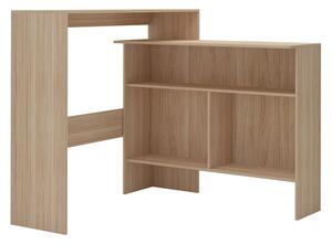 Winnie Wooden Bar Table With 2 Table Tops In Oak