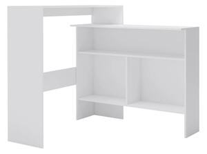 Winnie Wooden Bar Table With 2 Table Tops In White