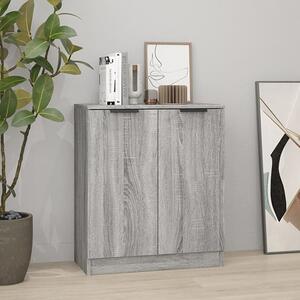 Leslie Wooden Sideboard With 2 Doors In Grey Sonoma Oak
