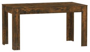 Desirus Rectangular Wooden Dining Table In Smoked Oak