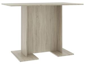 Alayka Rectangular Wooden Dining Table In Sonoma Oak