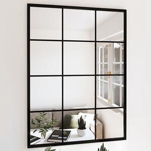 Briana Large Wall Mirror With Black Metal Frame