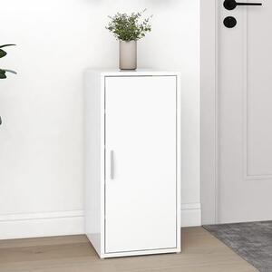 Airell Wooden Shoe Storage Cabinet With 5 Shelves In White