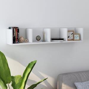 Pacorro Wooden Wall Shelf With 4 Compartments In White