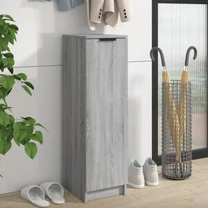 Octave Wooden Shoe Storage Cabinet In Grey Sonoma Oak