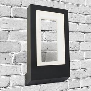 Berlin LED Outdoor Wall Light In Dark Grey