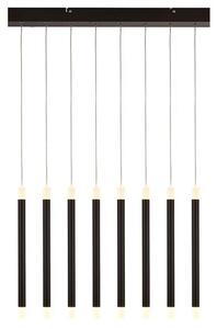 Wands LED 8 Lights Bar Ceiling Pendant Light In Matt Black