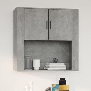 Sarnia Wall Storage Cabinet With 2 Doors In Concrete Effect