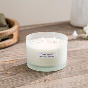 Wellness Multiwick Camomile Candle White