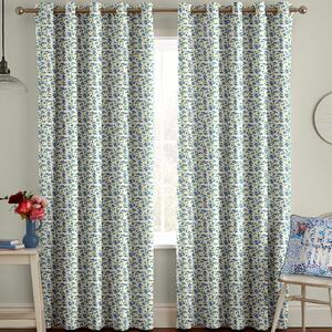 Cath Kidston Forget Me Not Made to Measure Curtain Blue