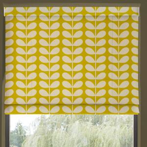 Orla Kiely Solid Stem Made to Measure Roman Blind Yellow
