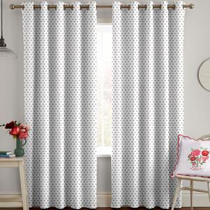 Cath Kidston Rose Bud Made to Measure Curtain White