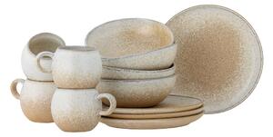 Bloomingville Paula breakfast set 12 pieces Nature