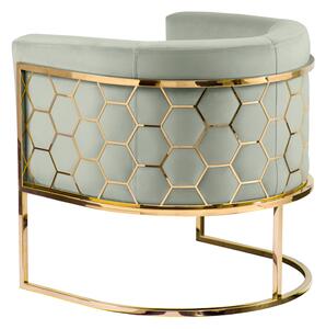 Alveare Tub Chair Brass - Jade