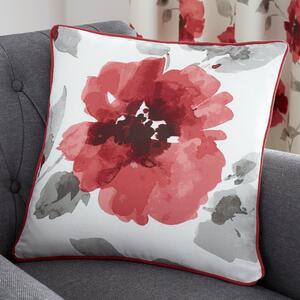 Adriana Filled Cushion Red
